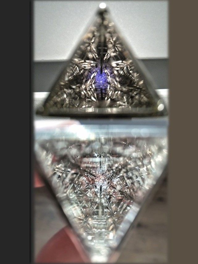 Kaleidoscope interior refraction